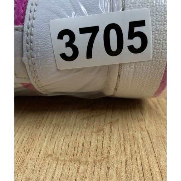 Nike Youth 4 Air Jordan 1 Mid Sneakers Shoes Pink Lace Up Athletic FD8780-500 - Picture 13 of 13